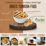 Roasted & Peeled Chestnuts and Dried Figs Bundle - Mediterranean Healthy Snack Variety Pack - 2 Packs Ready to Eat Chestnuts + 1 Pack Natural Dried