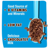 Kellogg's Cocoa Krispies Cold Breakfast Cereal Cups, Kids Snacks, Cereal Cups to Go (12 Cups)
