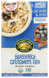 Nature's Path Organic Optimum Power Flax Cereal Blueberry Cinnamon, 11.2 Ounce