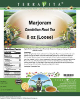 Marjoram Dandelion Root Tea (Loose) (8 oz, ZIN: 554441)