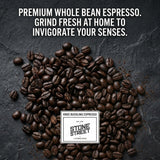 Stone Street Knee Buckling Espresso Beans, High Caffeine Coffee Blend, Dark Roast, Whole Bean, 2 LB