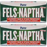 2 pack of Laundry Bar & Stain Remover & Pre-Treater, 5.0 OzFeIs-Napta