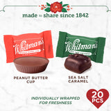 WHITMAN'S Valentine's Day Best Friends Forever Heart Milk & Dark Chocolate Candy Gift Box, 12.9 oz.