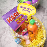 Haribo Easter Happy Chick Gummies, Spring Themed Gummy Candy, Shareable Bags, Fruit Flavored, 4 Ounces (Pack of 3)