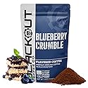 Blackout Coffee Blueberry Crumble Flavored Ground Coffee - Medium Roast, Smooth Taste, Guilt-Free Indulgence - Freshly Roasted 12oz Bag