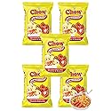 Chow Instant 2 Minutes Noodles - TOMATO Flavor with Seasonings (Pack of 5 Packs x 85g) So Delicious Meal ... HALAL
