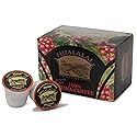 100% Kona Coffee - Medium Dark Roast Single Serve Cups by Hualalai Estate - 12 count - Premium Ground Kona Coffee