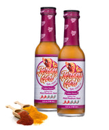 Jersey Girl Indian Masala Habanero Hot Sauce 5oz | Keto Friendly | No Added Salt, Naturally Sodium Free | Flavors of Curry, Coriander, & Cumin (Pack
