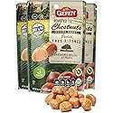 Gefen Organic Whole Peeled and Roasted Chestnuts, 3oz (3 Pack) | Chestnuts Peeled and Ready to Eat | Great for Cooking & Baking | Gluten Free | Kosher