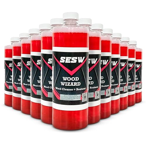 Southeast Softwash Wood Wizard | Heavy Duty Wood Floor Cleaner & Stain Remover | No-Bleach Wooden Floor Cleaner for Decks, Fences, & Docks | Odorless