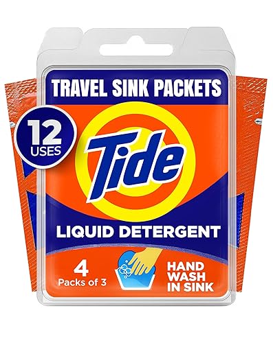 Tide Sink Pack Liquid Laundry Detergent, 0.51 oz, Pack of 12