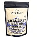 Peont Assam Earl Grey Single Estate Black Tea, 100g, Citrusy Malty with Italian Bergamot Oil with Digestive, Immune-boosting & Mood-lifting.