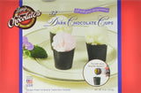 Lang’s Chocolates Dark Chocolate Liquor Cups - 32 Count Box | Edible Belgian-Style Dessert Cups for Wine, Cordials, Liqueur, Mousse & More | Gluten