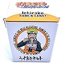 Boston America Naruto Shippuden Ichiraku Ramen Candy - Ramen Noodle Shapped Gummy Candy in Carry Out Shapped Collectible Tin - One (1) Tin - Fruit