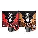 Death Wish Coffee Co. - Single Serve Dark and Medium Bundle (72 Count)