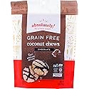 Absolutely Gluten Free Raw Coconut Chews with Chocolate and Cocoa Nibs 5 oz (Pack of 2)