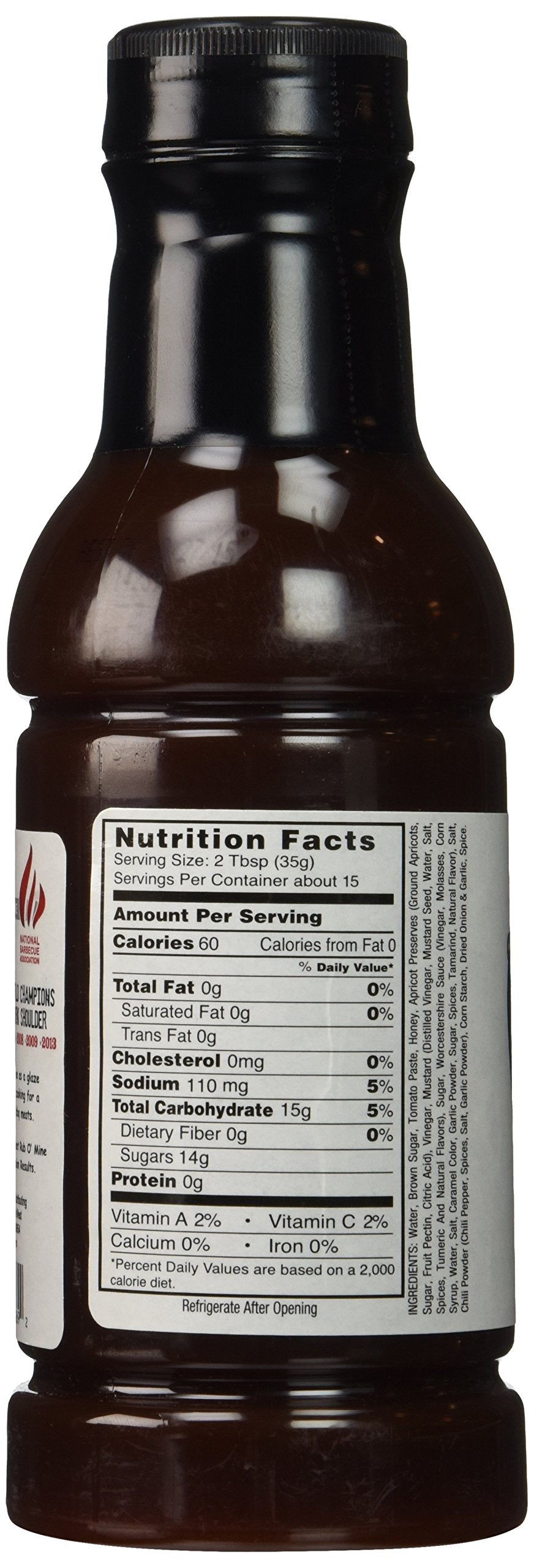 Sweet Swine O' Mine Barbecue Sauce (Original, 18 Ounce Single)