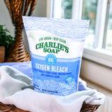 Charlie's Soap - Oxygen Bleach (2.64 Lbs., 1 Pack) Non-Chlorine Bleach Alternative Powder - Whiten Laundry & Remove Stains - Safer for Colors