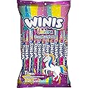 Winis Unicorn | Chewy Candy Swirl | Cotton-Candy Flavored | Sharing Size 4.3 Oz Bag - 11 Pieces | Gifts, Holiday, Parties, Concessions, Pantry
