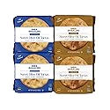 Ines Rosales Tortas Bundle - 2 Original + 2 Cinnamon - Handcrafted Spanish Olive Oil Tortas, Traditional Sweet and Spiced Delights