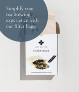 Art of Tea | Organic French Lemon Ginger 1.5oz Herbal Tea | Artisan Loose Leaf Tea Tin