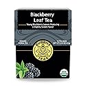 Buddha Teas Organic Blackberry Leaf Tea - OU Kosher, USDA Organic, CCOF, 18 Bleach-Free Tea Bag