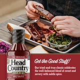 Head Country Bar-B-Q Sauce, Original, 20 Ounce (Pack of 6)