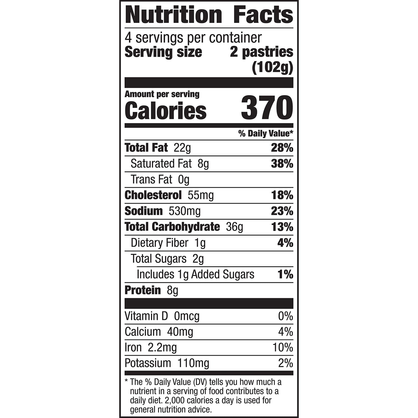 Pillsbury Toaster Scramble, Cheese, 8 ct (frozen)