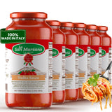 La San Marzano Vodka Sauce, 24 oz, Pasta Sauce Made in Italy, All Purpose Tomato Premium Quality, All Natural, Non GMO, Gluten Free