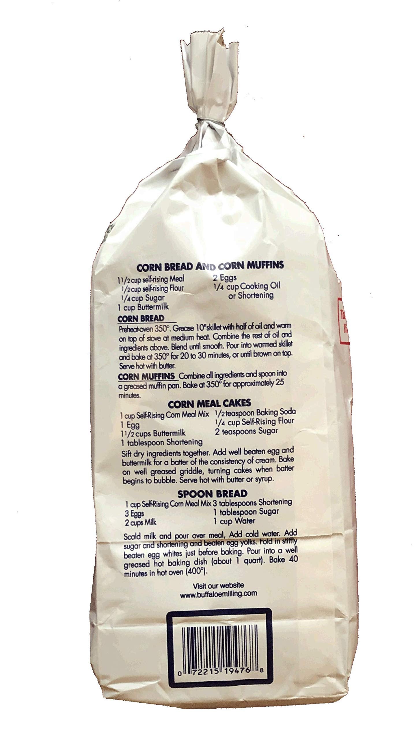 Moss Self-Rising White Corn Meal 5Lbs