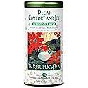 The Republic of Tea - Decaf Comfort and Joy Tea Tin, Decaffeinated, 50 Tea Bags