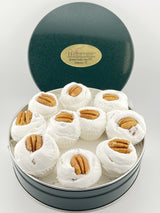 Small Divinity Gift Tin (With Pecans) 10-12 pieces, Old Fashioned Divinity, Just Like Home Made
