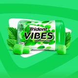 Trident Vibes Sugar Free Gum, Spearmint Rush Flavor, 1 Go-Cup (40 Pieces Total)