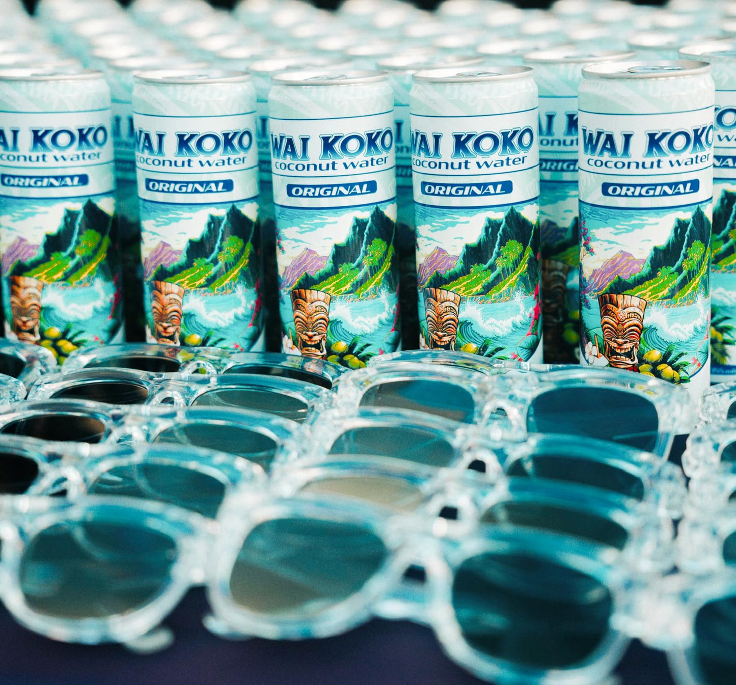 Wai Koko Original Coconut Water, Not from Concentrate, Natural Electrolytes, 12 Fl Oz Cans (Pack of 12)