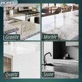 HOPE'S Perfect Granite & Marble Countertop Cleaner and Polish, Streak-Free, Ammonia-Free, 22 Ounce, Pack of 1