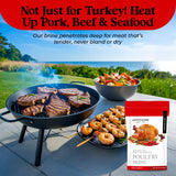 Aromasong Turkey Brine, Hot & Spicy, For Wet & Dry Brining, 2 Lb. 100% Natural, Gourmet Sea Salt Poultry Seasoning, for Roasting, Grilling, & Smoking