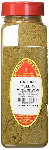 Marshall’s Creek Spices Celery Seasoning, Ground, XL Size, 16 Ounce