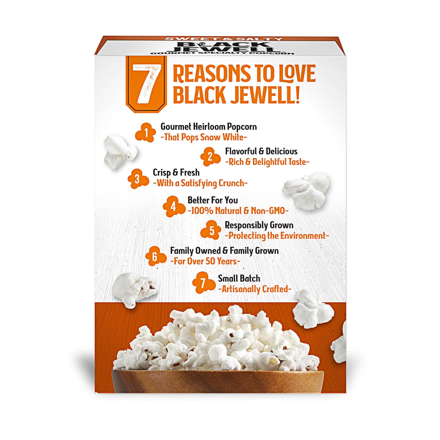 Black Jewell Sweet & Salty Microwave Popcorn, 10.5 Ounces (Pack of 6)