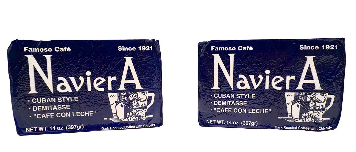 Naviera Cuban Style Dark Roasted Coffee (2 Pack (28 Oz))
