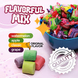 Global Gumball Chewing Gum Bubble - Individually Wrapped Gum - 12 Oz Original Flavor - Twist Wrapped Bubblegum for Kids - Assorted Flavors Chewing