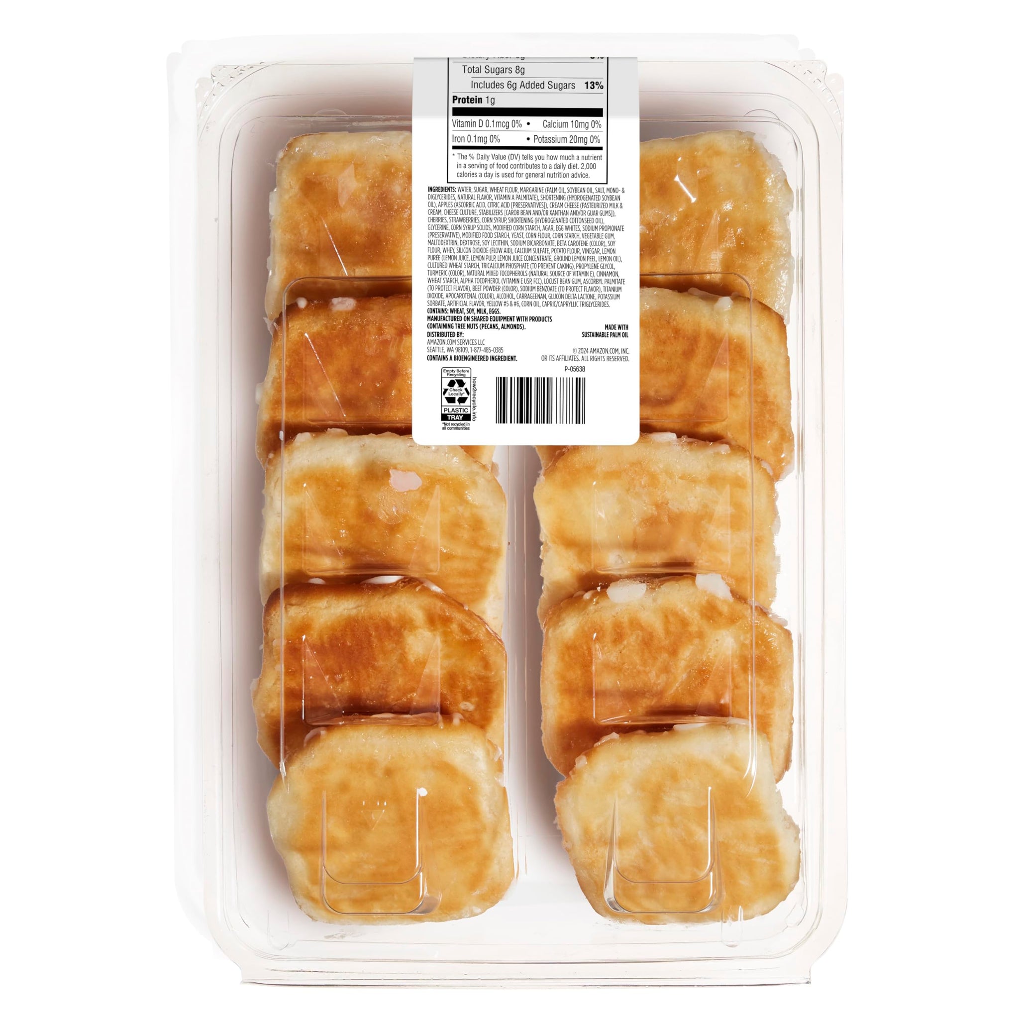 Amazon Grocery, Mini Assorted Danishes, 12 Oz