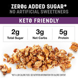 KIND Zero Added Sugar Granola, Caramel Mocha Nut, Gluten Free, Low Sugar, Keto Snacks, 5g Protein, 8oz, 1 Count