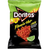 Doritos Tortilla Chips Flamin' Hot Limon Cheddar Cheese, 9.25 Oz