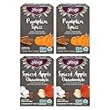 Yogi Tea - Fall Spice Variety Sampler Pack - 16 Tea Bags Per Pack (4 Pack) - Limited Edition Tea Sampler - Herbal Caffeine-Free Teas - Includes 2