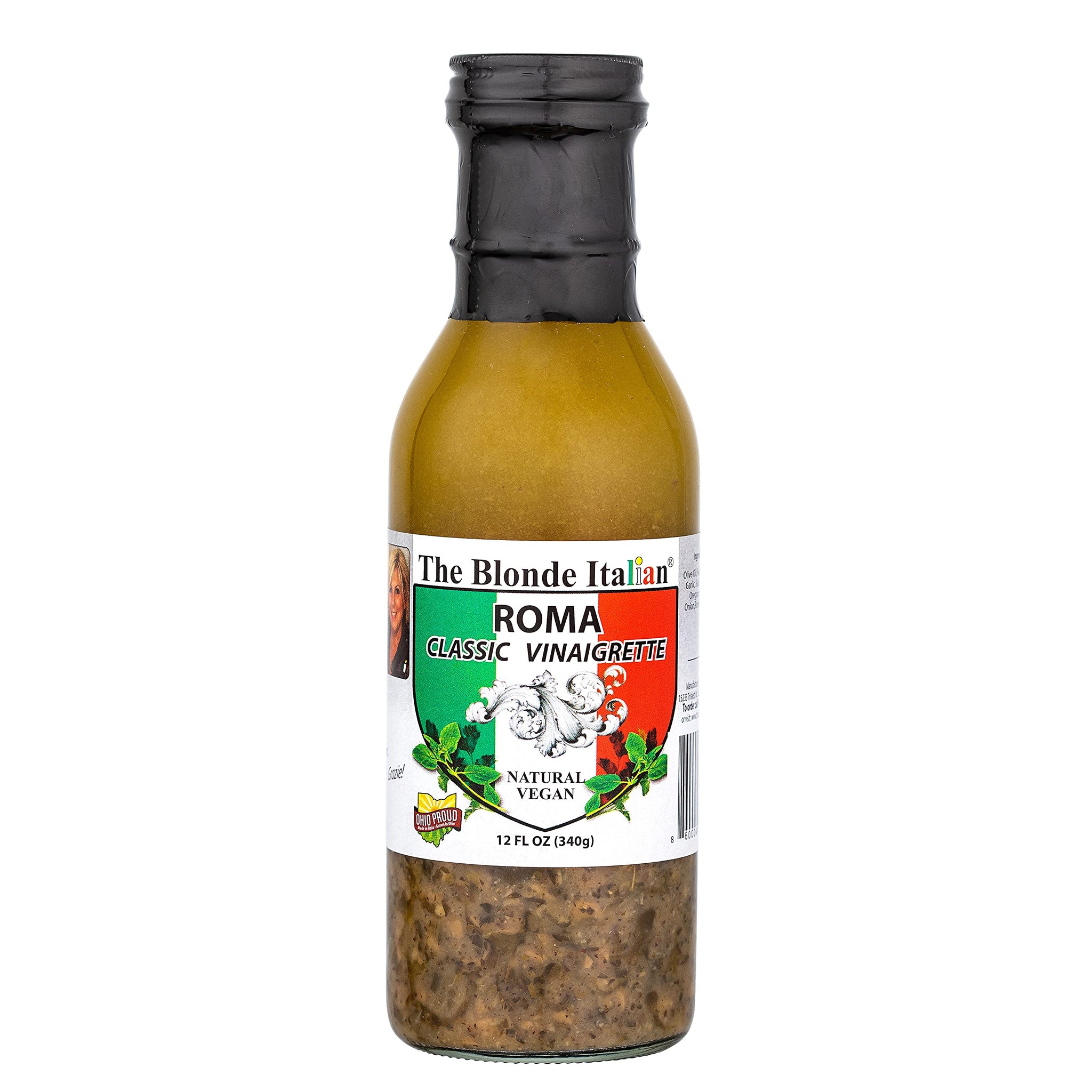 Roma Classic Italian Vinaigrette Dressing (2 Pack) | Natural Vegan Dressing for Mixed Greens, Pasta and Potato Salads | No Sugar Added | Made in USA