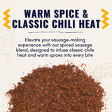 Traditional Chorizo Sausage Seasoning, Mexican Style, Shawhan Farms, 9 oz