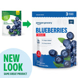 Amazon Grocery, Whole Blueberries, 48 Oz, Frozen
