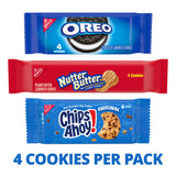 Nabisco, Cookie Variety Pack, Oreo, Nutter Butter, Chips Ahoy!, 10 Snack Packs (4 Cookies per Pack)