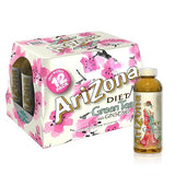 Arizona Premium Brewed Diet Green Tea, 16 Fl Oz (Pack of 12)