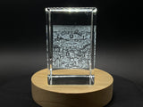 The Garden of Earthly Delights 3D Engraved Crystal Decor (Large)